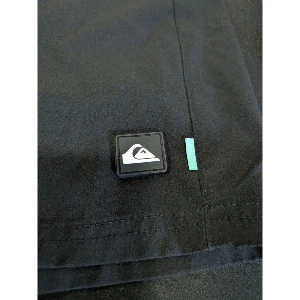 Men’s QUIKSILVER Swim Trunks Waterman Collection Size XL Black